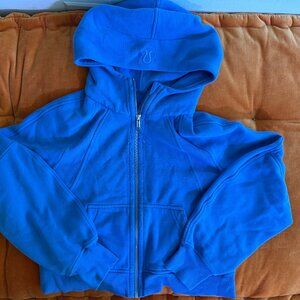 Lululemon Scuba Oversized Full Zip Blue Size XS/S